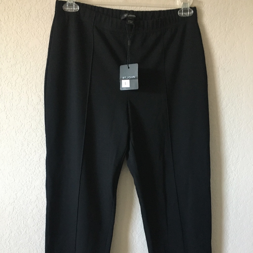 St.John black caviar pants